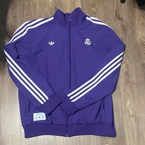 Adidas Originals Real Madrid purple hoodie 💜 size XL